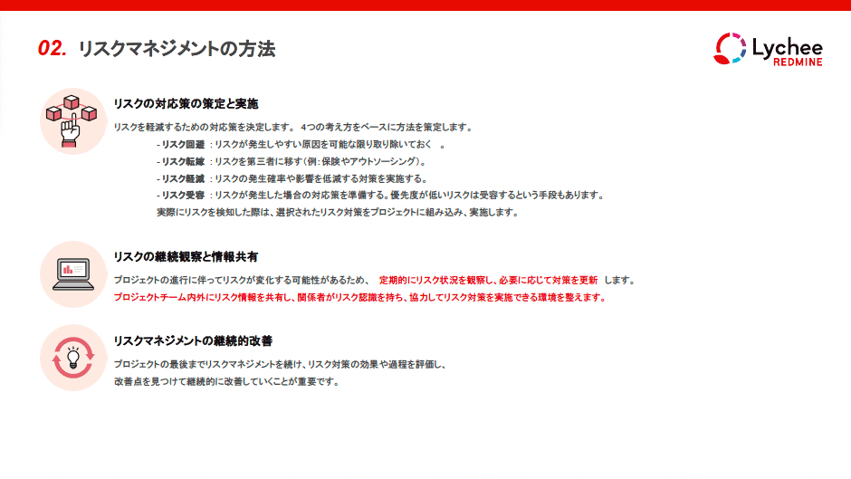 プロジェクト管理虎の巻 vol.2 リスクマネジメント編
